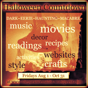 To access the Halloween Countdown homepage / index of articles, click this image wherever you see it in the blog, or find the link in the header.